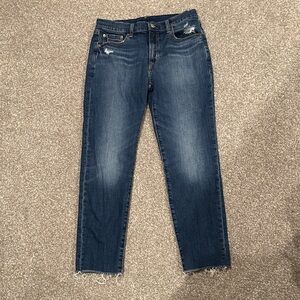 GAP Dark Blue Ankle Jeans